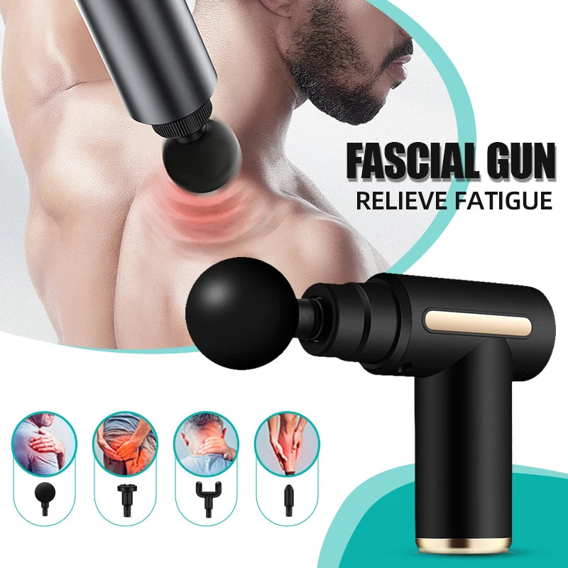 Multifunctional fascia gun massager