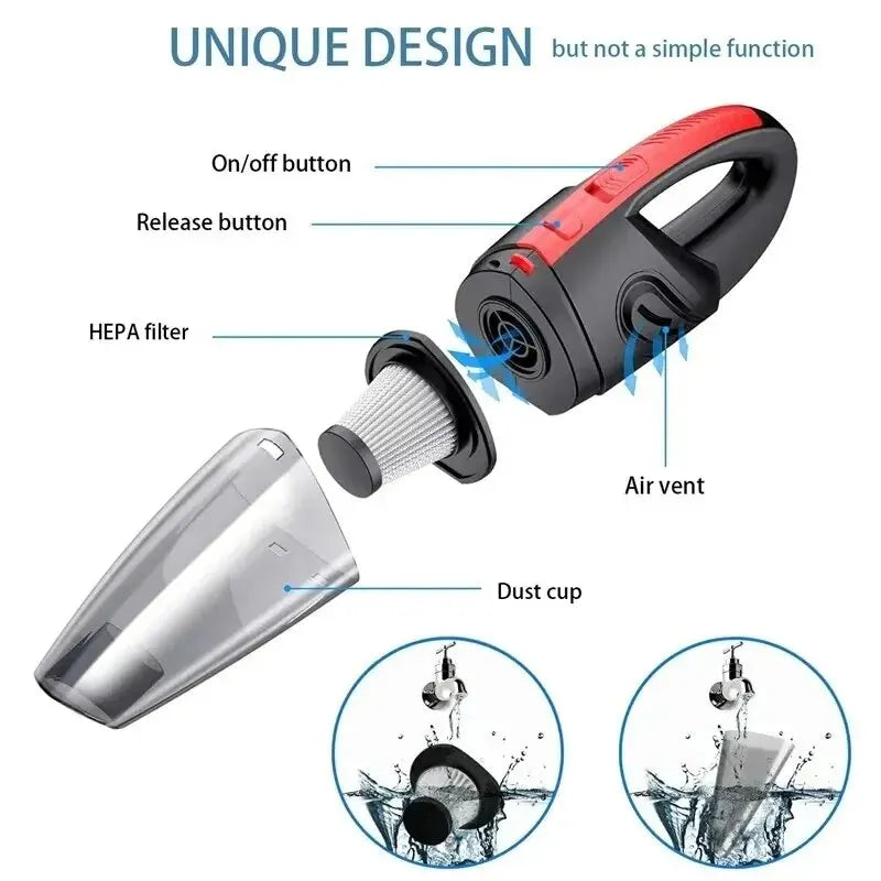 Car & Home Wireless Vacuum Cleaner